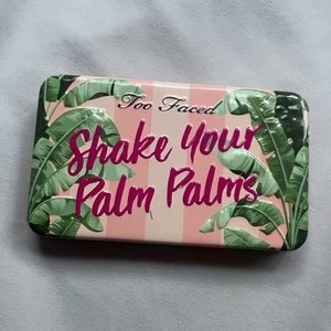 too faced shame your palm palms  eyeshadows pallet